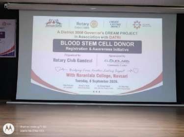DATRI Blood Stem Cell Donor presentation and awareness banner