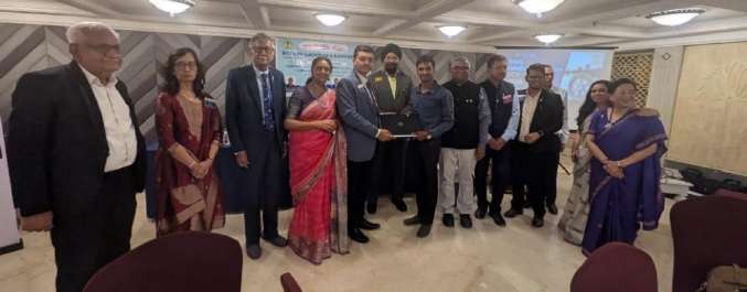 RO+UV water purifier plant handover with DG Nilesh Shah