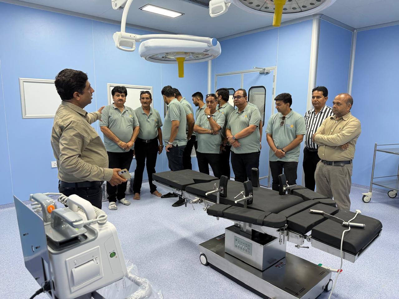 Advanced medical equipment installed at Mahatma Gandhi Arogya Mandir, Rajula