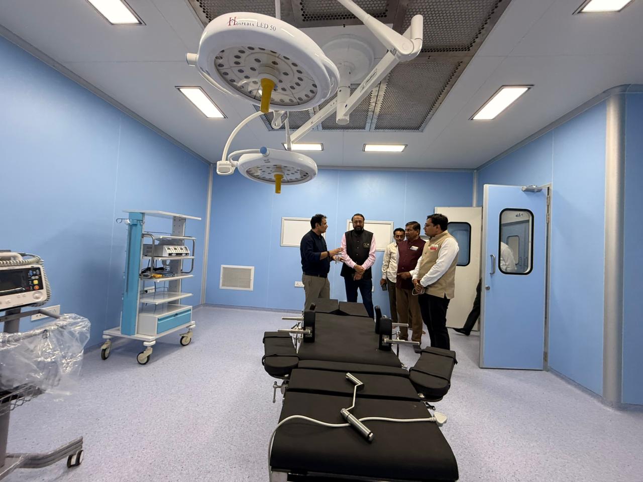 Healthcare machinery and patient support infrastructure at Rajula