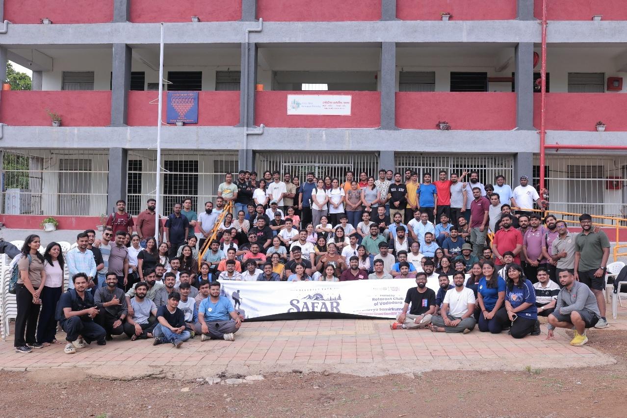 SAFAR 2026 participants group photo with SAFAR banner
