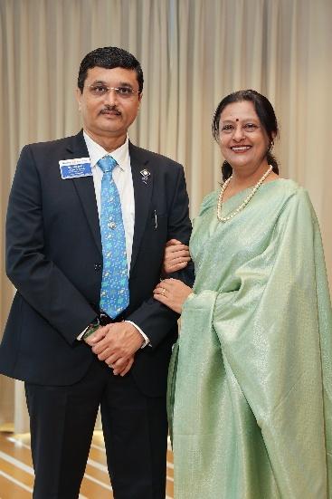 Cluster 2 Summit Dignitaries and Host Club Baroda Sayajinagari Leaders
