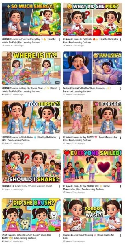 Educational Episodes Thumbnails