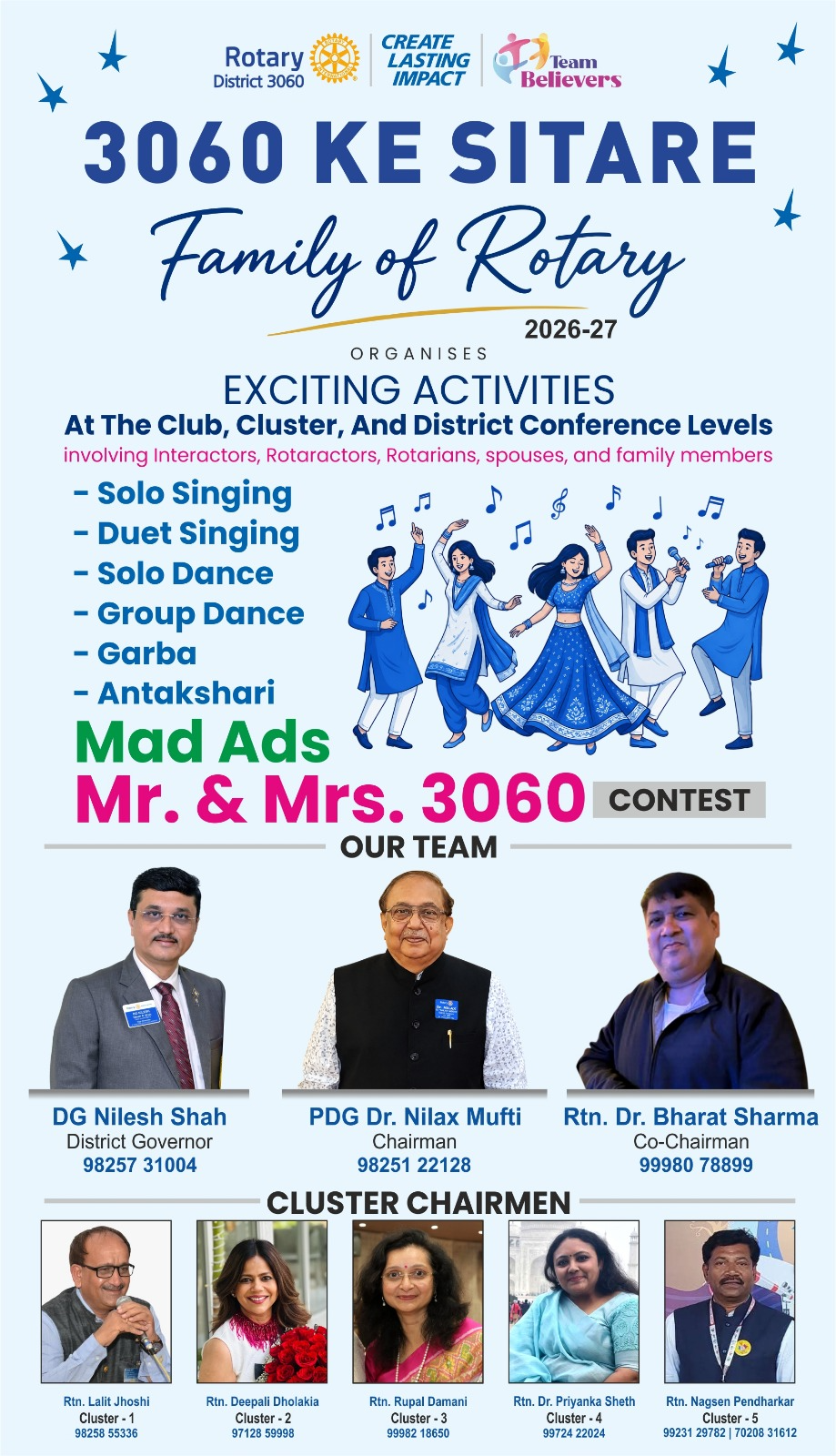3060 Ke Sitare - Mr. & Mrs. 3060 Contest Flyer