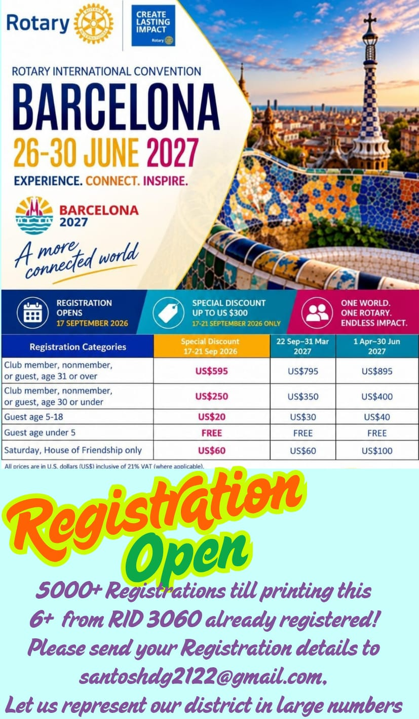 Rotary International Convention Barcelona 2027
