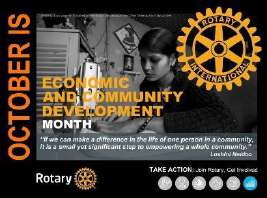 October is Economic & Community Development Month