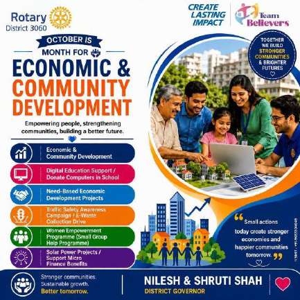 October Month for Economic & Community Development